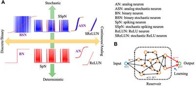 Choose your tools carefully: a comparative evaluation of deterministic vs. stochastic and binary vs. analog neuron models for implementing emerging computing paradigms